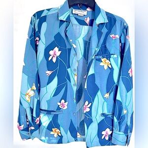 Vtg Brookhurst Stan Herman 70's UAL Flight Attendant Jacket Hawaii to Mainland